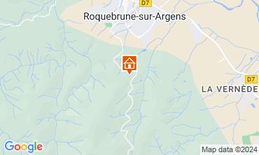 Map Roquebrune sur Argens Bed and breakfast 128017