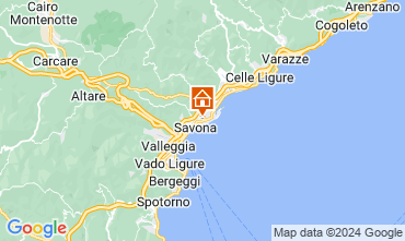 Map Savona Apartment 46813