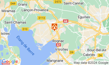 Map Aix en Provence Villa 115046