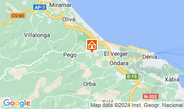 Map Denia Villa 112704