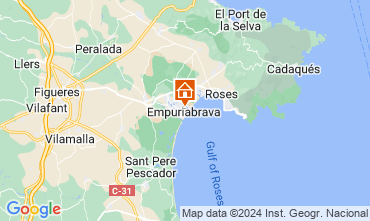 Map Empuriabrava Apartment 118293