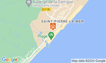 Map Saint Pierre la Mer Villa 112420