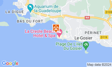 Map Le Gosier (Guadeloupe) Apartment 86727