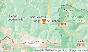 Map Luchon Superbagneres One-room apartment 80922