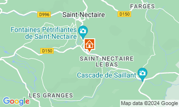 Map Saint Nectaire Apartment 127469