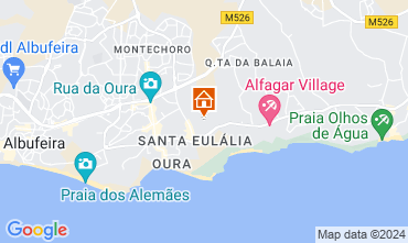 Map Albufeira Apartment 128250