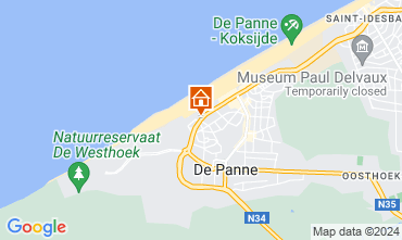 Map De Panne Apartment 78706