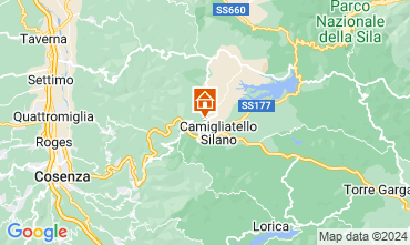 Map Camigliatello silano Chalet 74943