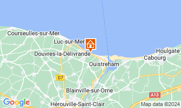 Map Ouistreham House 70424