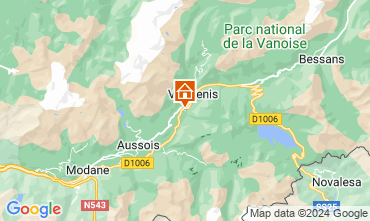 Map Val Cenis Apartment 80978