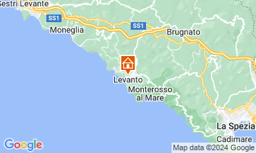 Map Levanto Villa 127865