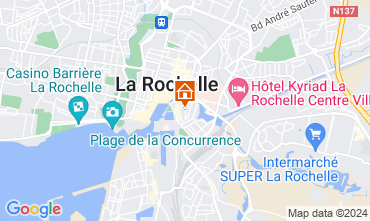 Map La Rochelle Apartment 127151