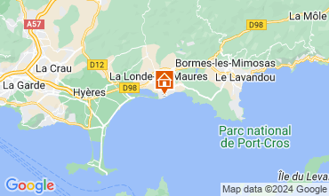 Map La Londe-les-Maures Apartment 123525