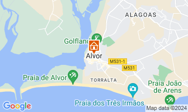 Map Alvor Apartment 94088