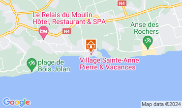 Map Sainte Anne (Guadeloupe) Apartment 116020