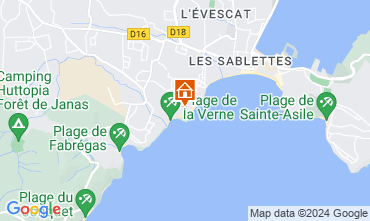 Map La Seyne sur Mer Apartment 120896