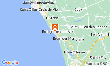 Map Bretignolles sur mer House 126362