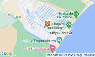Map Empuriabrava Villa 117700