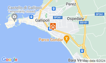 Map Gallipoli Apartment 127050
