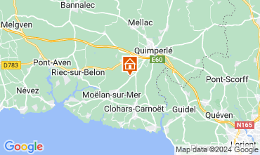 Map Moelan sur Mer House 119927