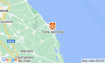 Map Torre dell'Orso Villa 127676