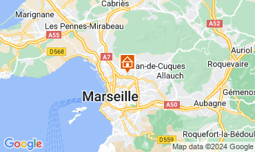 Map Marseille One-room apartment 128985