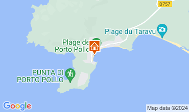 Map Porto Pollo Apartment 7881