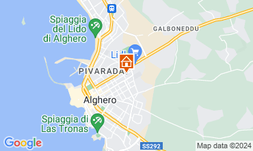 Map Alghero Apartment 60593