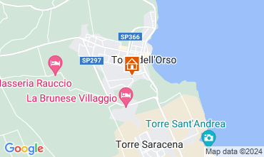 Map Torre dell'Orso Villa 108234