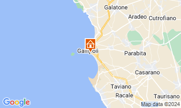 Map Gallipoli Apartment 128955