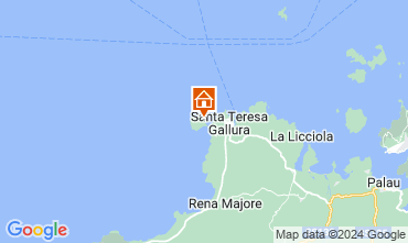 Map Santa Teresa di Gallura Apartment 128543