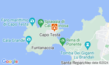 Map Santa Teresa di Gallura Apartment 128543