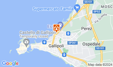 Map Gallipoli Apartment 106087