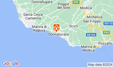 Map Donnalucata Apartment 102671