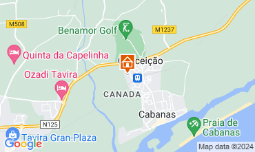 Map Cabanas de Tavira Apartment 56656