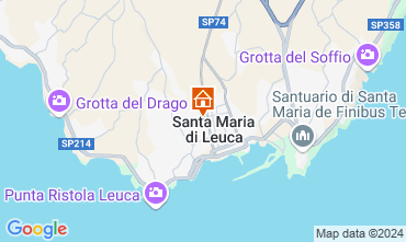 Map Santa Maria di Leuca Apartment 84452