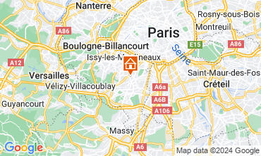 Map PARIS Apartment 127551