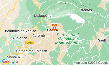 Map Bedoin Villa 126028