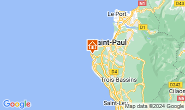 Map Saint-Gilles les Bains Villa 124511