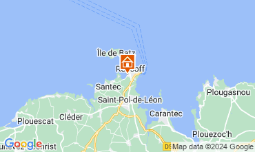 Map Roscoff Villa 112373