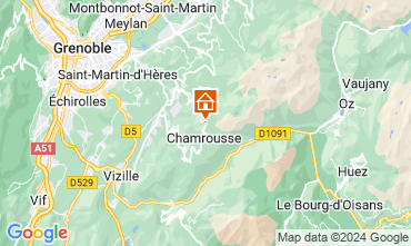 Map Chamrousse Apartment 754