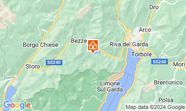 Map Ledro Apartment 126490