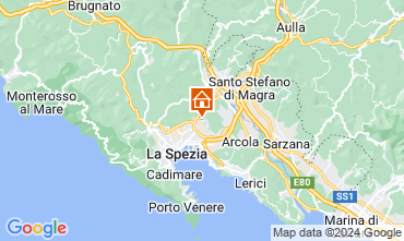 Map La Spezia Apartment 71388