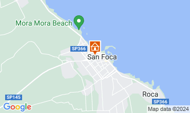 Map San Foca Apartment 124177