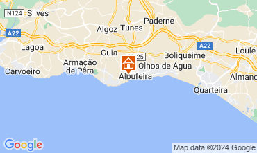 Map Albufeira Apartment 129125