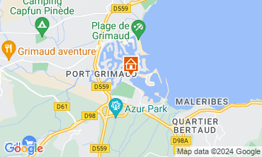 Map Saint Tropez Apartment 5689