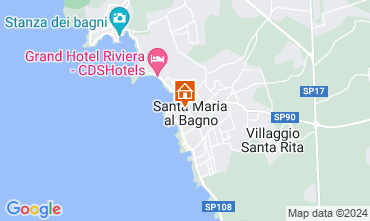 Map Santa Maria al Bagno Apartment 95983