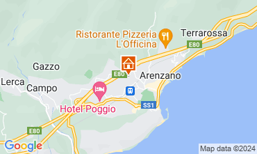 Map Arenzano Apartment 127326