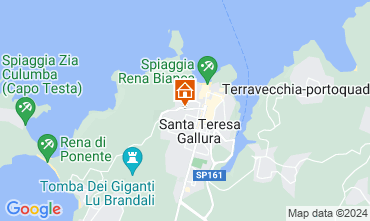 Map Santa Teresa di Gallura Apartment 114311