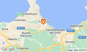 Map Scopello Villa 128627